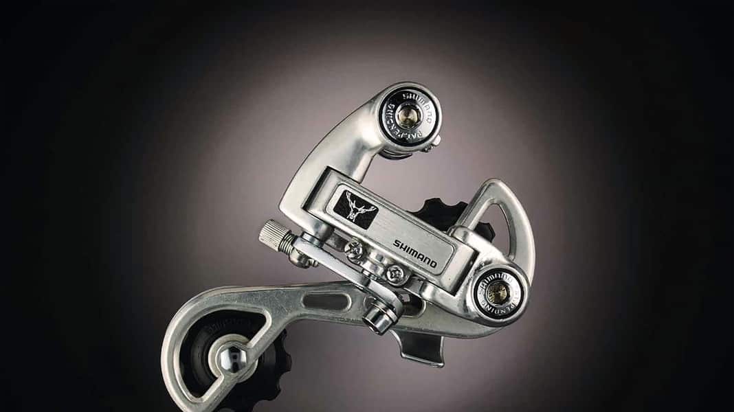 Zeitsprung: Shimano-Schaltwerk gestern und heute