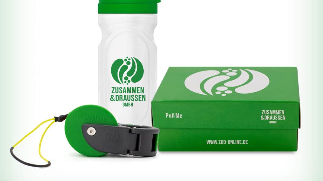 3. Advent: Zusammen & Draußen - Fahrradzugseil und Trinkflasche