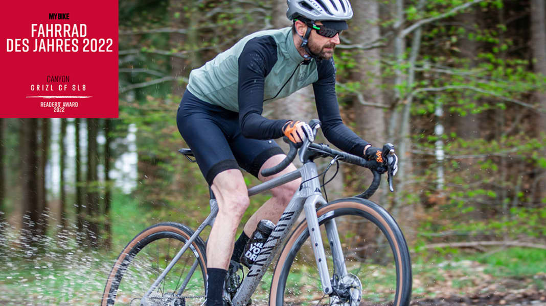 Fahrrad des Jahres 2022: Das Canyon Grizl CF SL8 Gravelbike im Test
