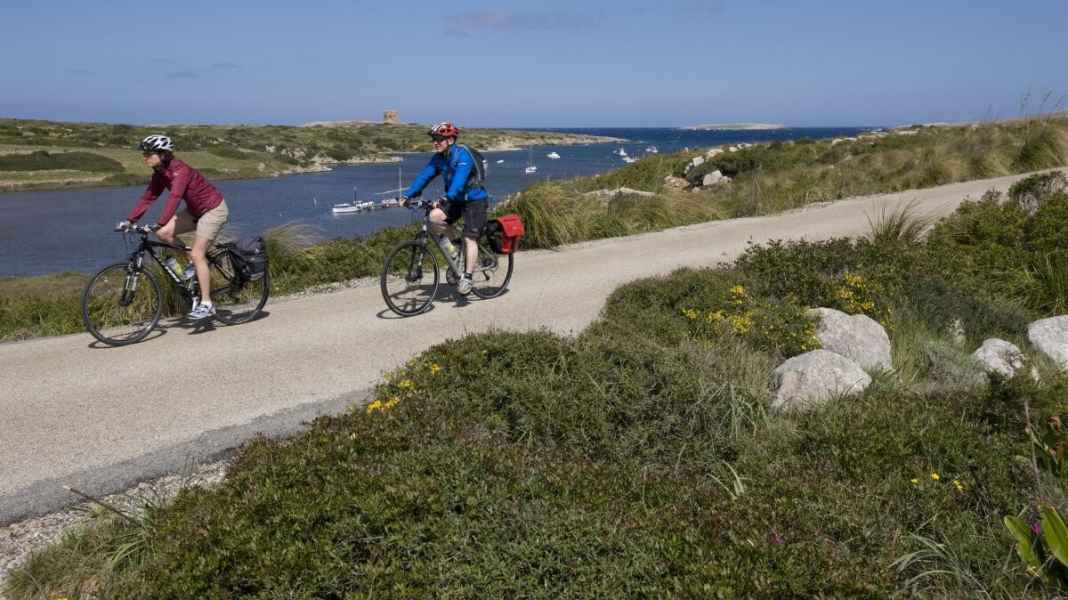 Radtouren durch sanftes Hügelland