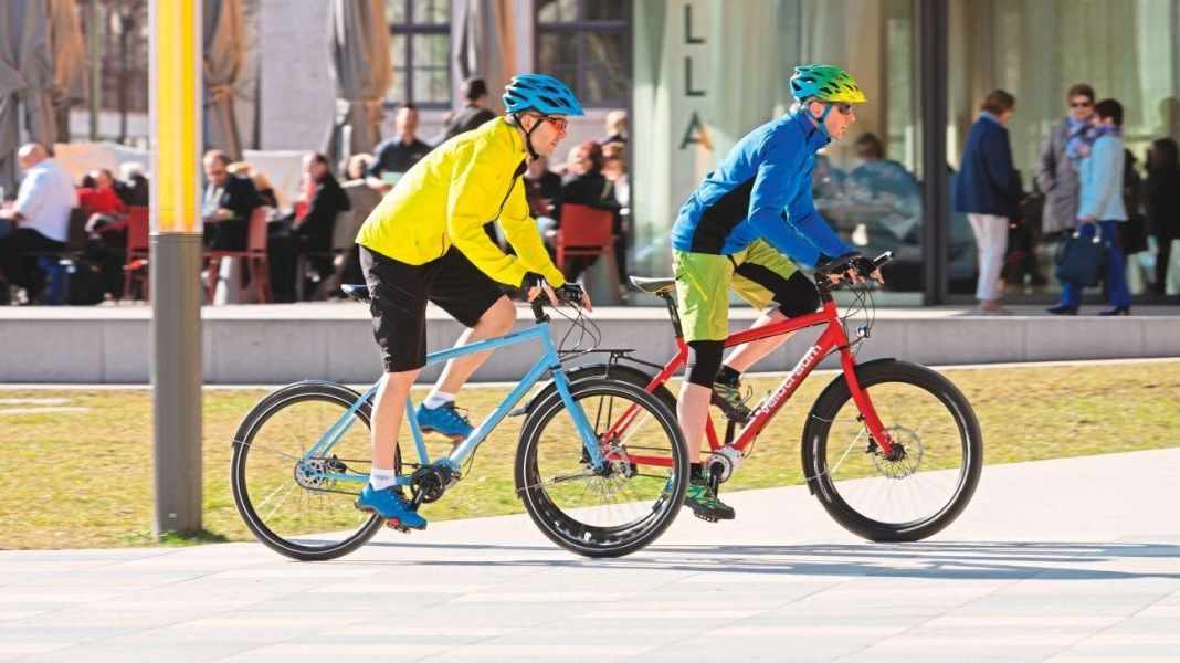 Trekkingbikes von Pinion: Pinion-Räder mit 9, 12 und 18 Gängen