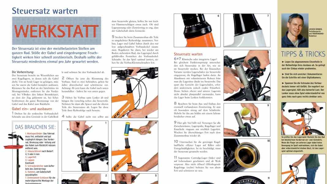 Steuersatz: Mindestens einmal pro Jahr pflegen