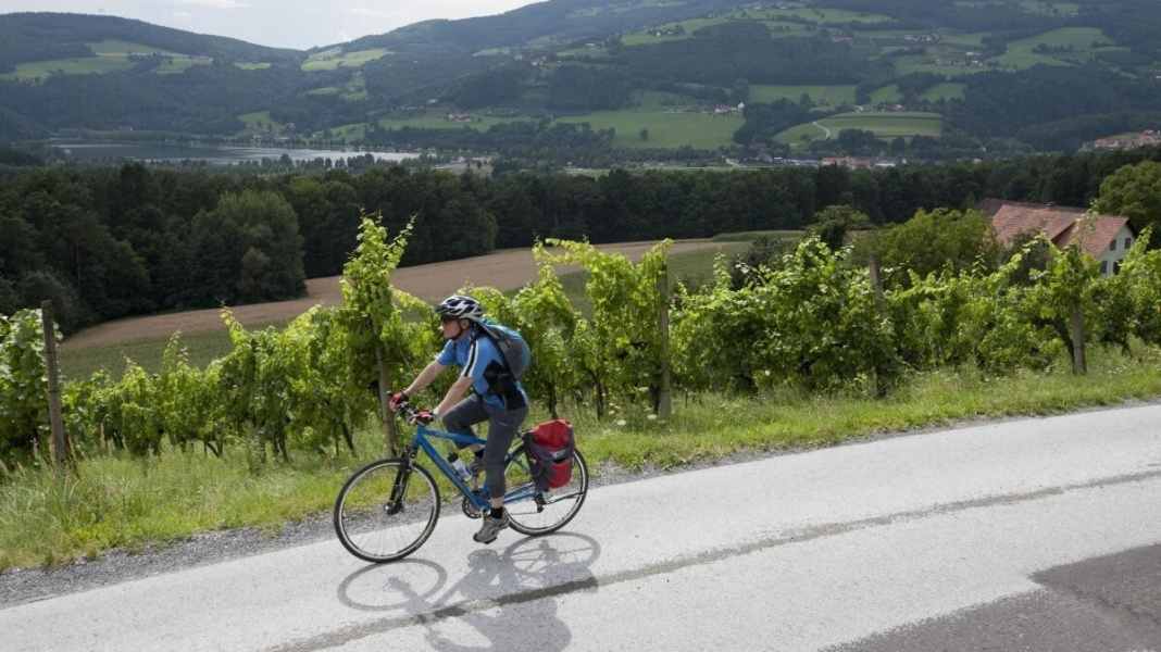 400km-Radtour durch die Weinberge der Steiermark