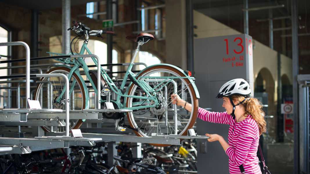 Park & Relax: Fahrrad-Parkhäuser in der City