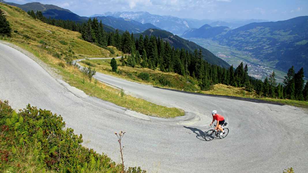 Anstiege in Österreich: Zillertaler Höhenstraße - Zillertaler Höhenstraße: Viel Ruhe und tolle Aussichten