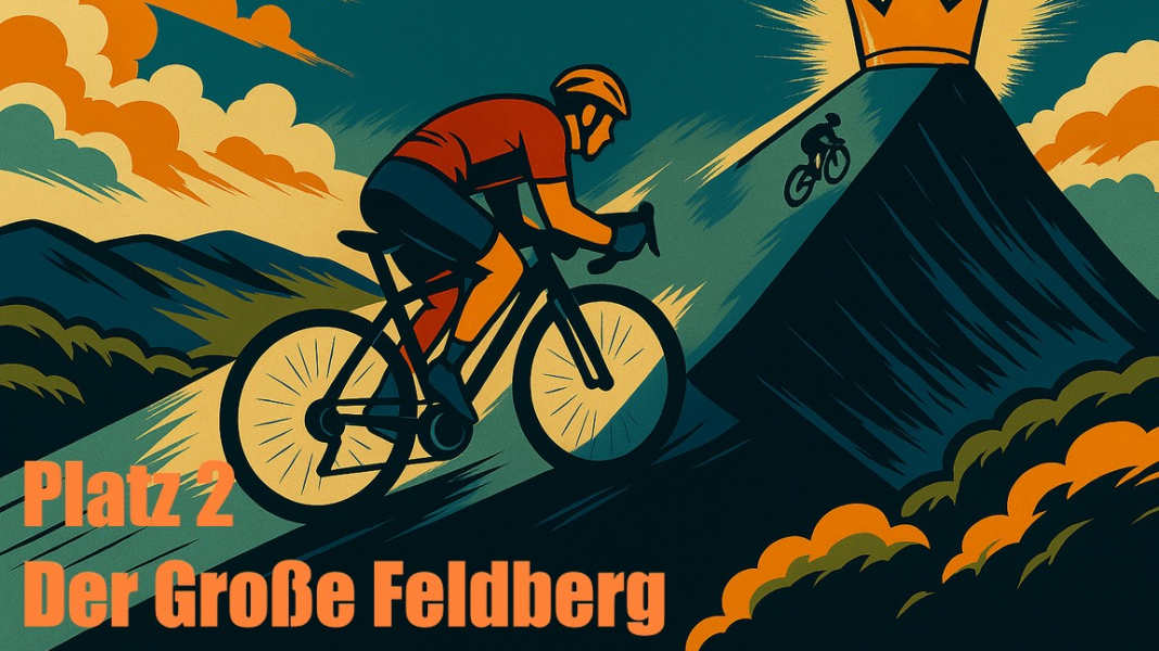 Top 10 Anstiege in Deutschland: Platz 2 - Großer Feldberg