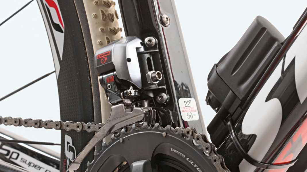 Shimano: Elektrischen Umwerfer einstellen