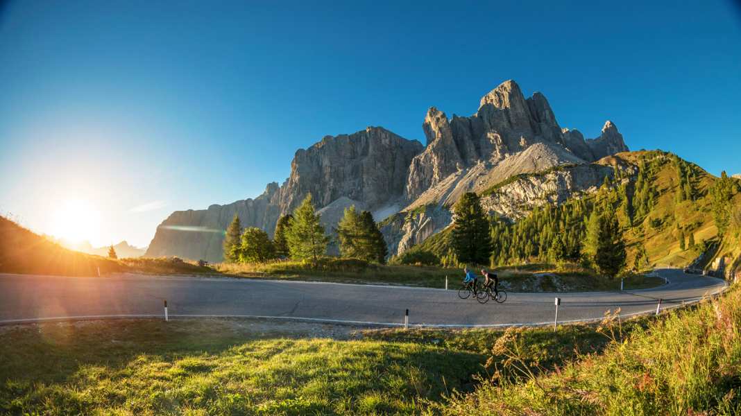 Italien: Ladinische Täler in den Dolomiten - Dolomiten: unterwegs mit dem Rennrad auf einsamen Wegen