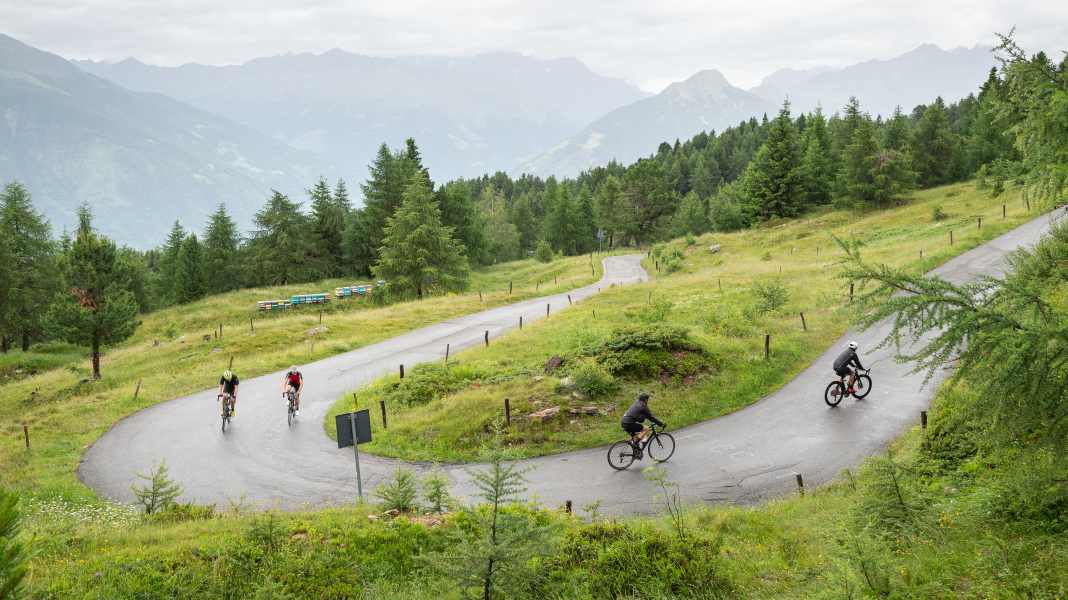 Ungemütliche Kletterpartien auf der 4. Etappe der TOUR Transalp