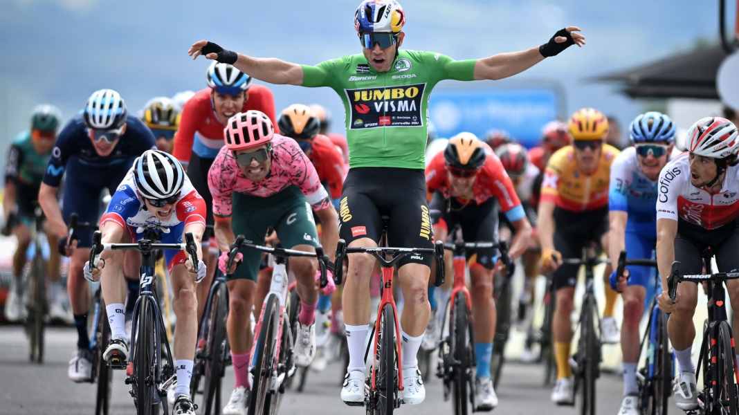 Criterium du Dauphine: Wout Van Aert verjubelt Etappensieg