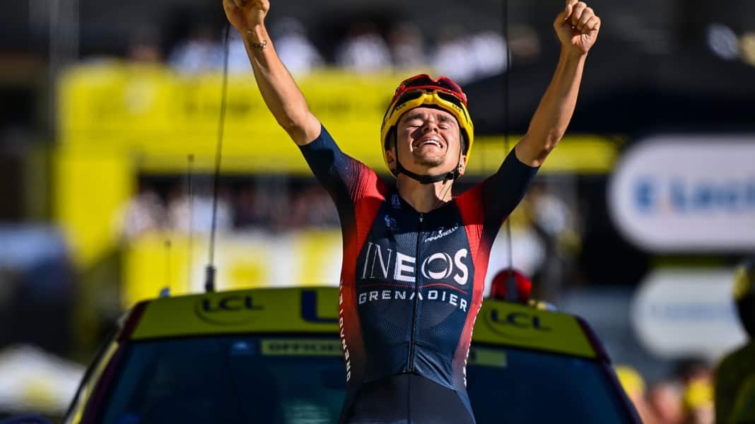 Pidcock siegt in Alpe d'Huez - Vingegaard verteidigt souverän Gelbes Trikot