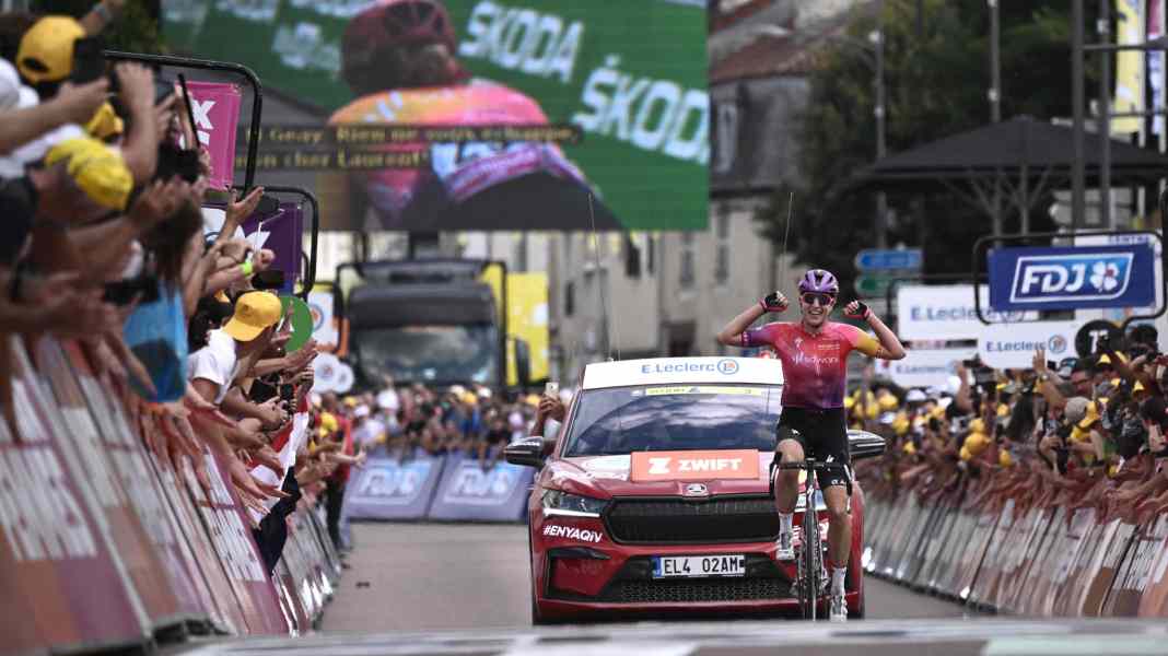 Tour de France Femmes: Schweizerin Reusser gewinnt 4. Etappe