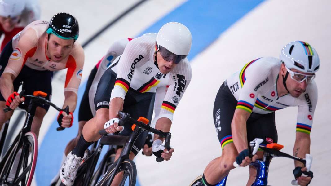 Reinhardt gewinnt Silber im Bahnrad-Ausscheidungsfahren