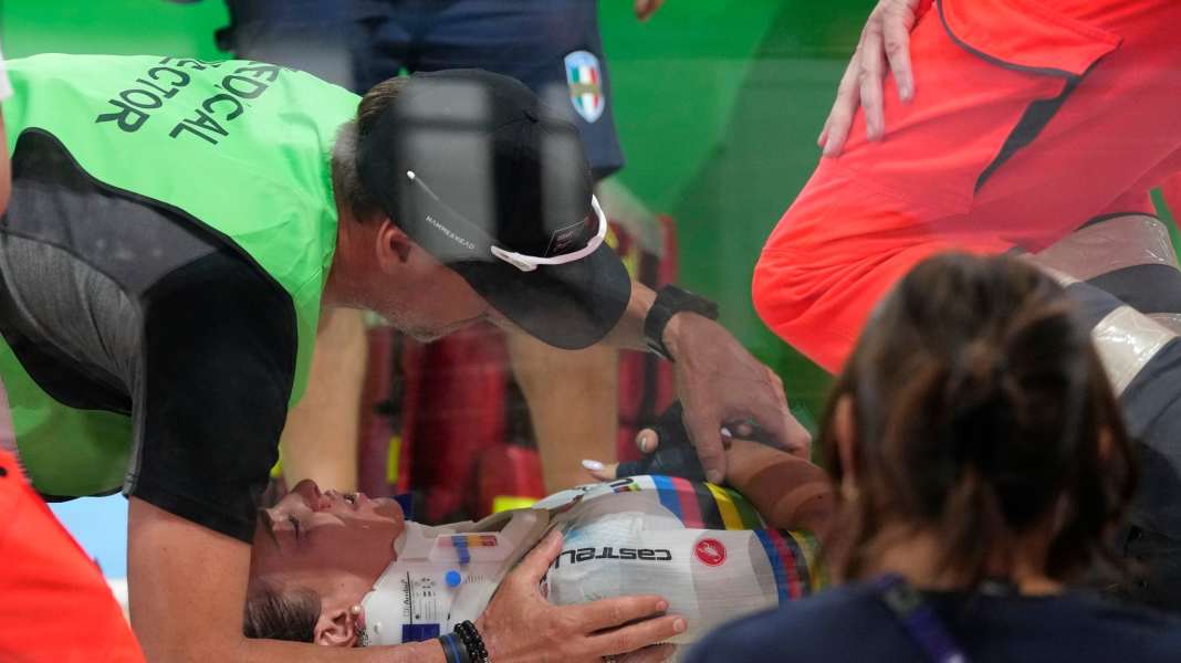 Bahnradfahrerin Paternoster erinnert sich nicht an Sturz