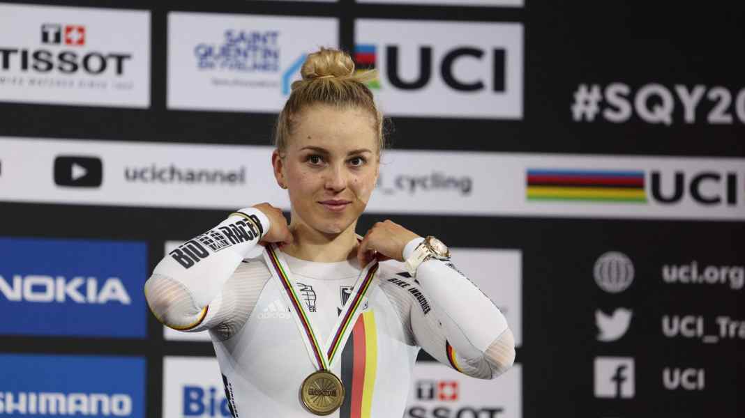 Bahnrad: Weltmeisterin Hinze sagt Teilnahme an Champions League ab