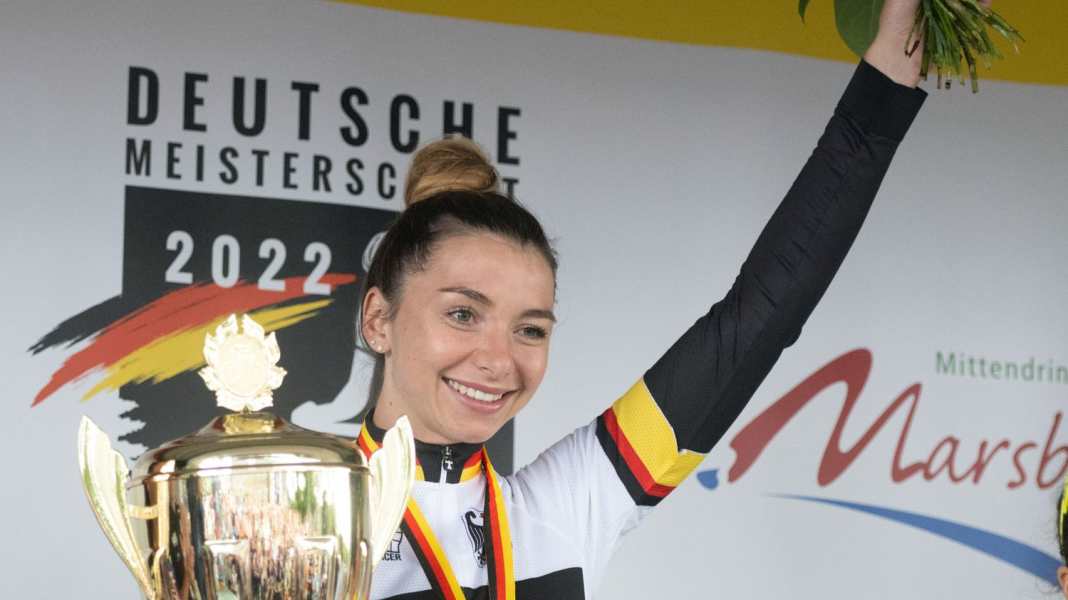 Liane Lippert klettert auf Platz zwei beim Fleche Wallonne