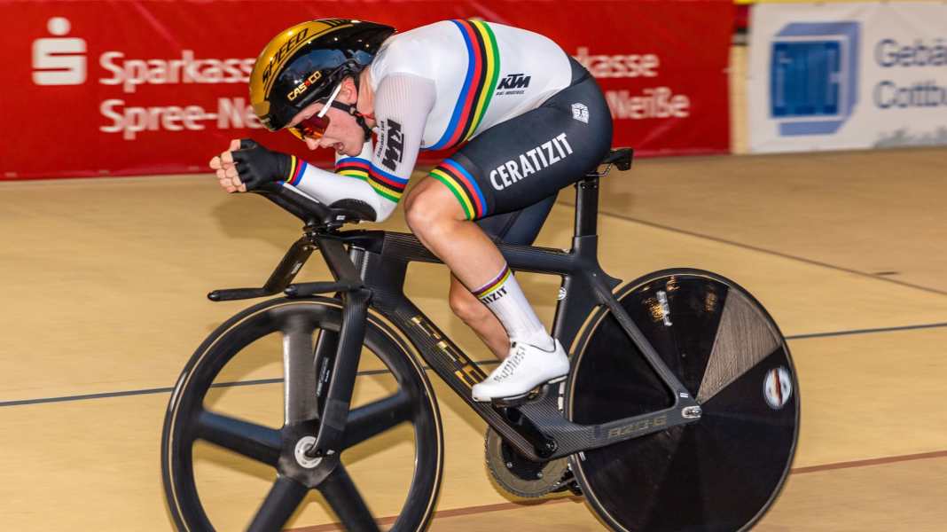 Bahnrad: Dörnbach verteidigt in Cottbus Titel über die 1000 Meter