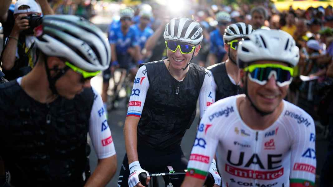 Pogacar übernimmt Gelb bei der Tour de France