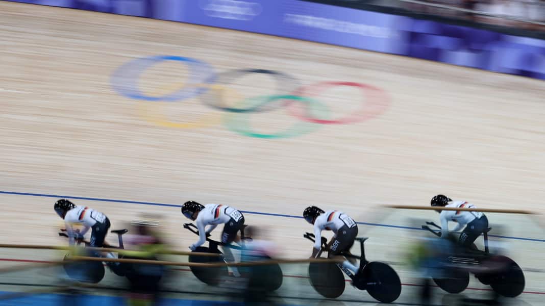 Olympia 2024: Bahnrad-Vierer scheitert in der Qualifikation