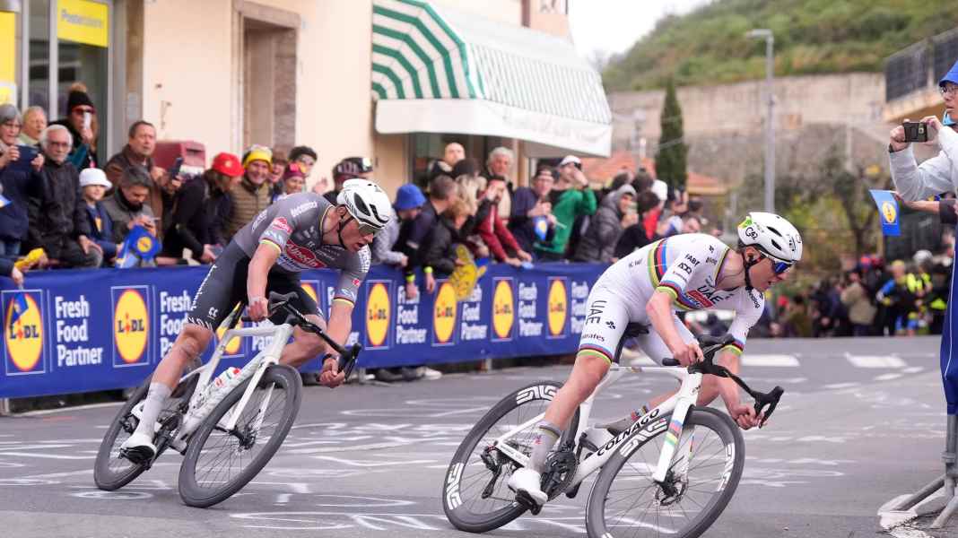 Flandern-Rundfahrt: Pogačar vs. van der Poel - nächste Runde im Giganten-Duell