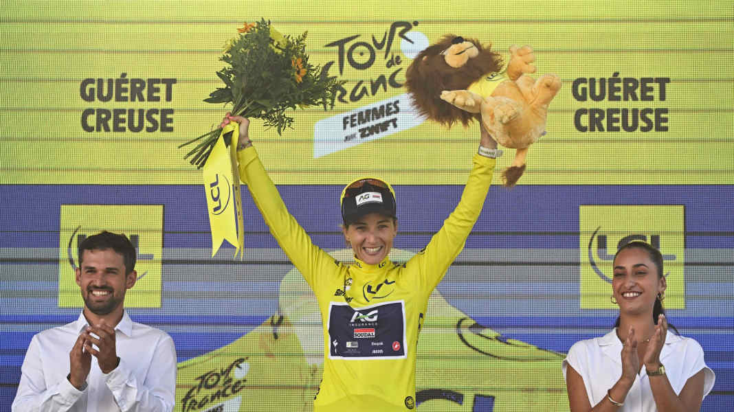 Mauritius darf bei der Tour jubeln: Le Court Pienaar in Gelb