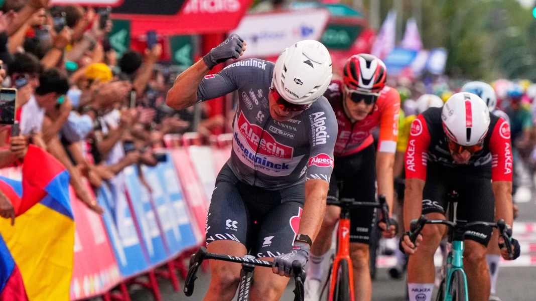 Rad-Rundfahrt in Spanien - Sprint-Star Philipsen gewinnt 19. Vuelta-Etappe