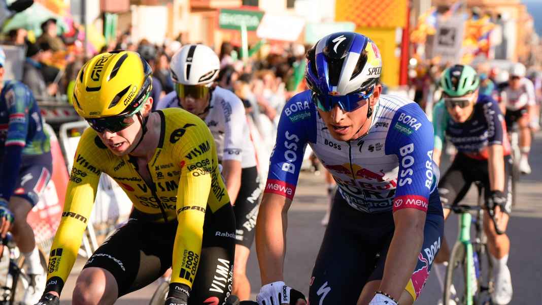 Katalonien-Rundfahrt - Heftiger Wind: Lipowitz und Co. müssen Kräftemessen vertagen