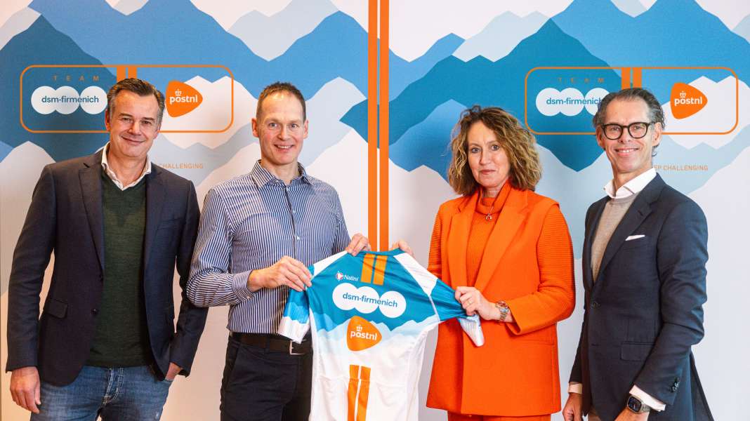 Neuer Sponsor bei Team dsm-firmenich