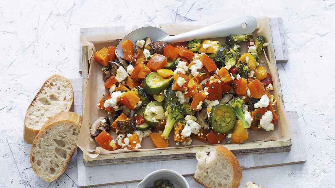 Meal Prep Rezepte: Buntes Ofengemüse