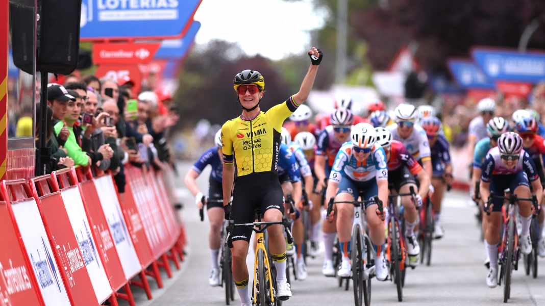 Vuelta Femenina: 252. Karrieresieg! Vos gewinnt 3. Etappe