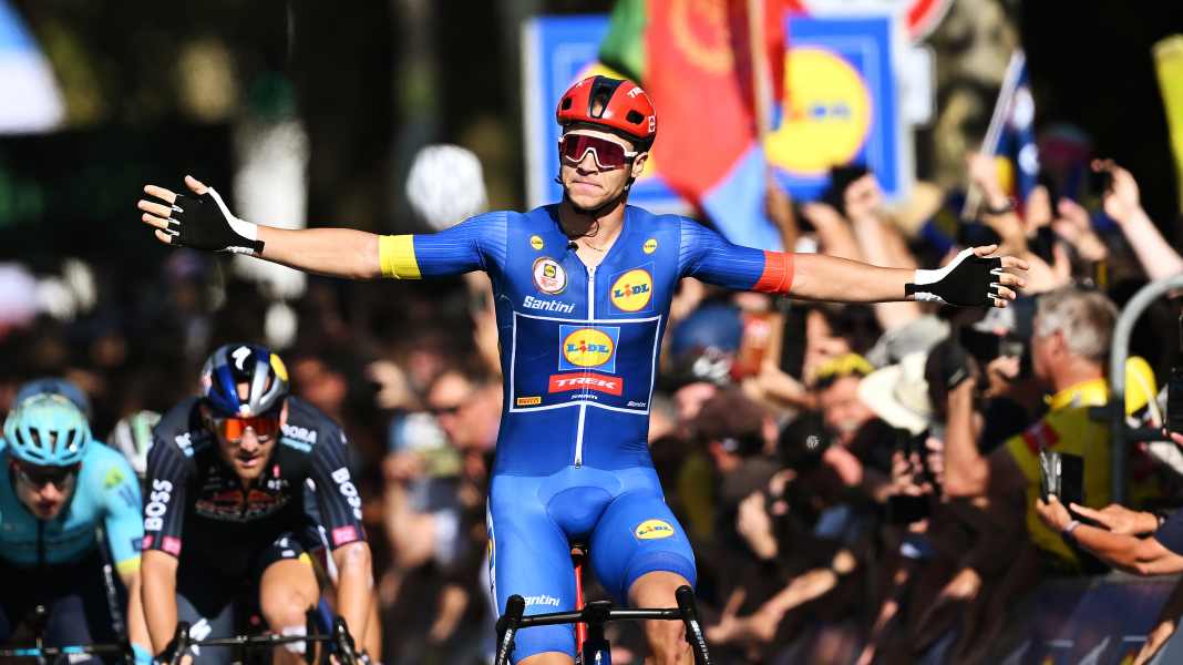 Deutschland Tour 2024: Milan gewinnt die 1. Etappe