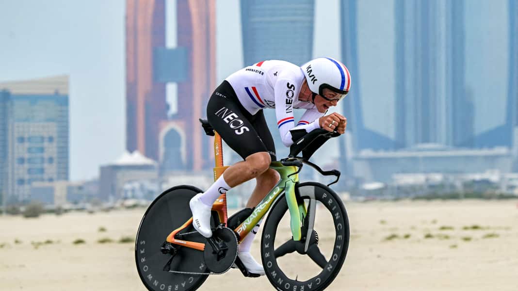 UAE Tour: Tarling rast zum Zeitfahrsieg - Pogačar in Lauerstellung