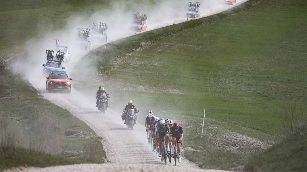 Die Strecke von Strade Bianche 2026: Weniger Gravel, kürzere Strecken