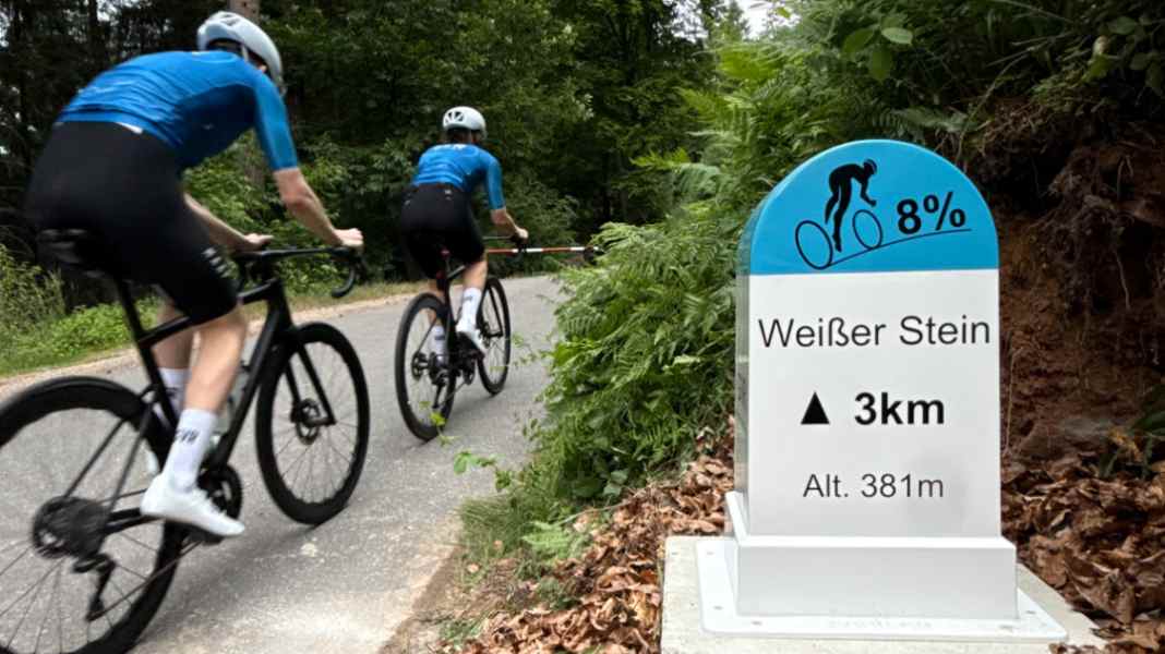 GVR Milestone Challenge: Everesting bei Heidelberg