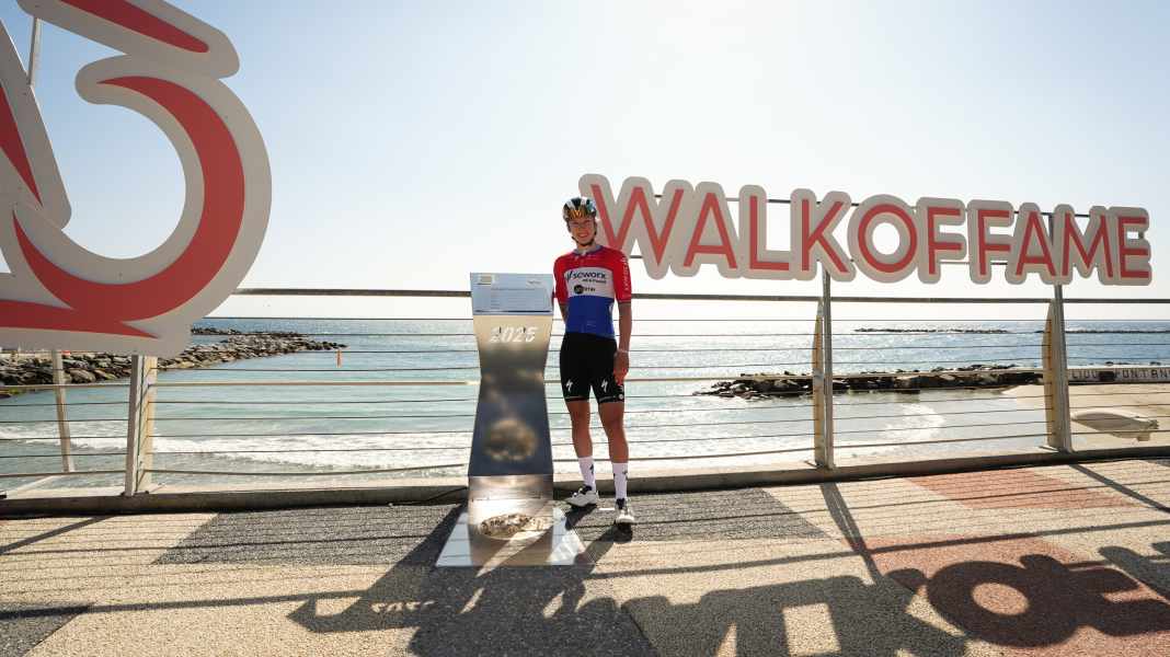 Walk of Fame in San Remo: Radweg des Ruhms mit van der Poel, Wiebes & Co.