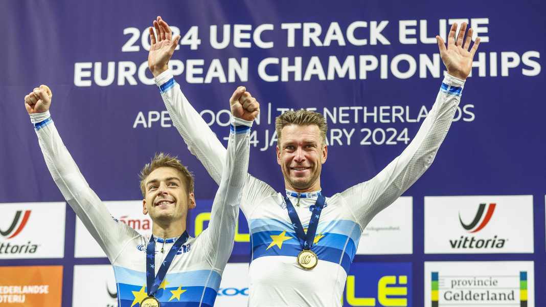 Championnats d'Europe de cyclisme sur piste : Kluge/Reinhardt réussissent un hat-trick historique - bronze pour le quatuor féminin
