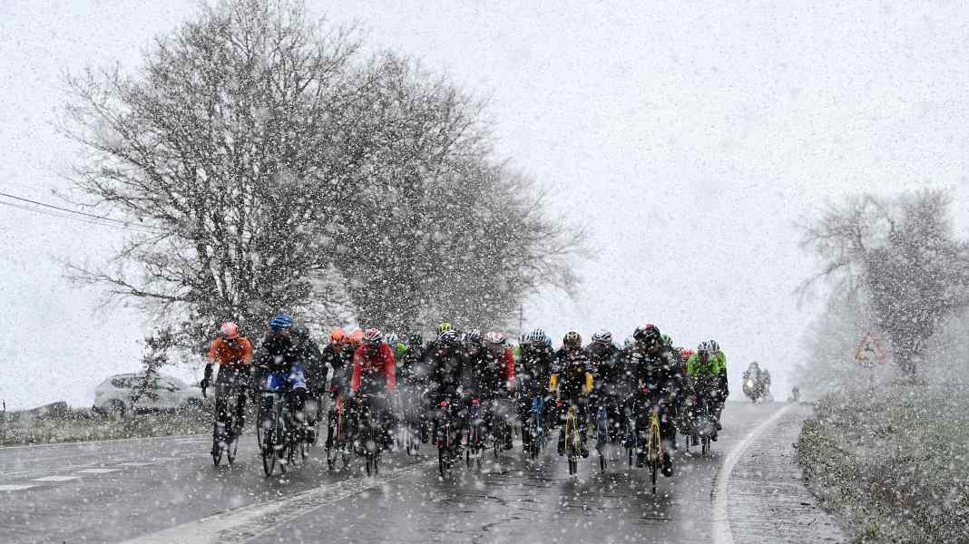 Schneechaos!: 1. Etappe von O Gran Camino abgebrochen