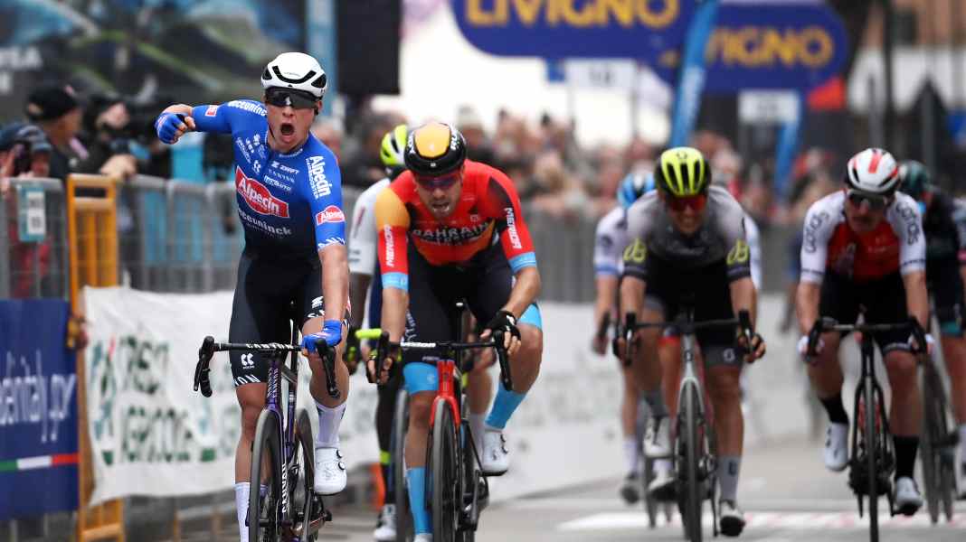 Tirreno-Adriatico: Bauhaus narrowly beaten on stage 3