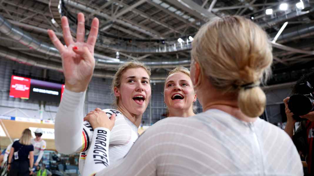 Rad-WM: Teamsprint-Trio weckt Lust auf Olympia