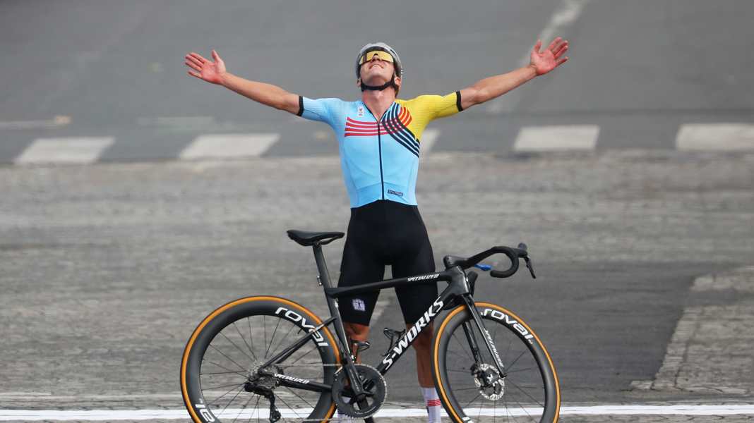 Doppel-Olympiasieg: Evenepoel der Rad-König von Paris