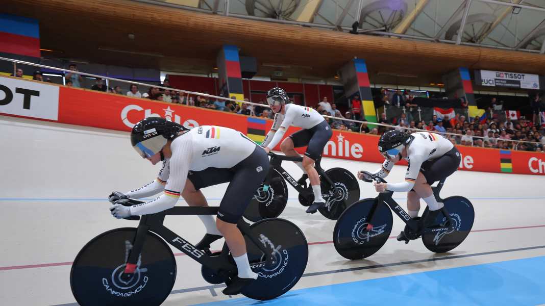 Championnats du monde de cyclisme sur piste au Chili : les équipes allemandes n'ont pas encore remporté de médailles