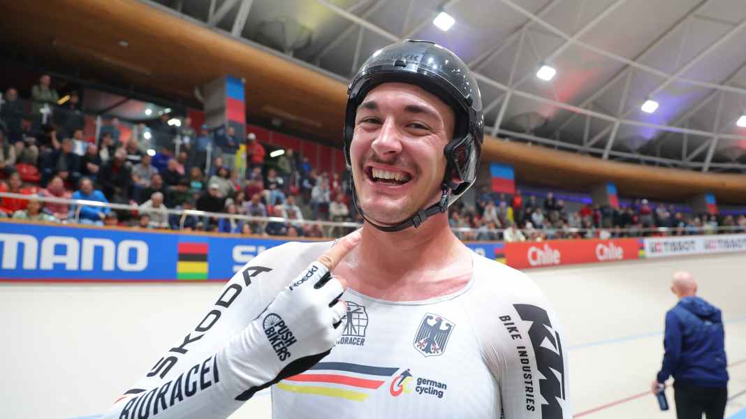 World Track Cycling Championships: Augenstein wins first gold for Germany - silver for women's foursome