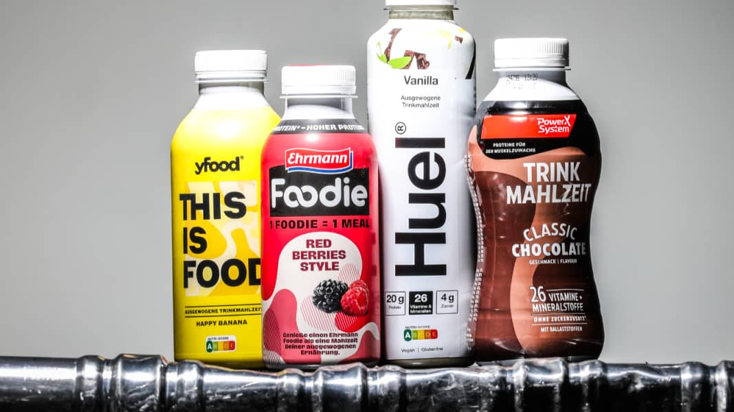 Drinking meals put to the test: What are the benefits of Yfood, Foodie, Huel & Co.
