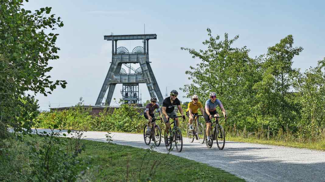 Gravel party in the pot: New gravel event at Ewald colliery in Herten