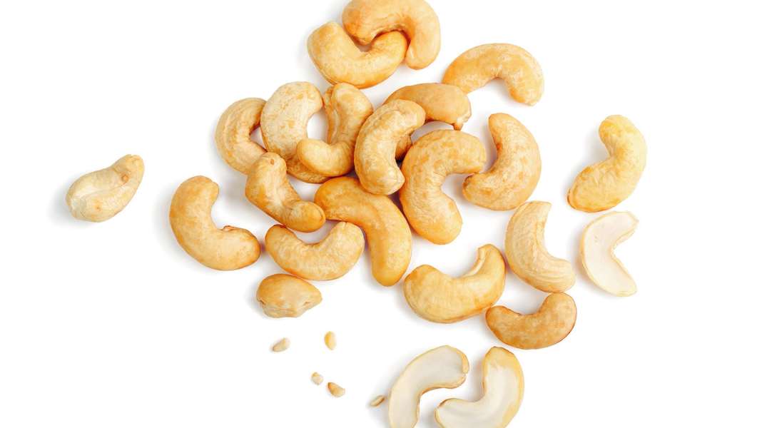 Snacks fürs Radfahren: Cashewkerne liefern Magnesium, Kalium & Proteine