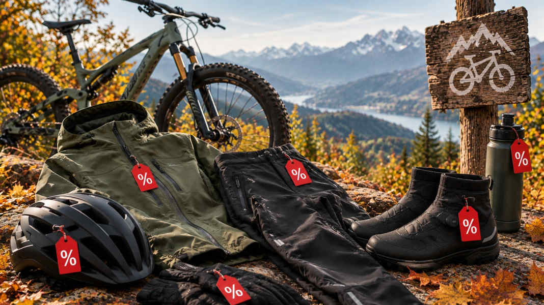 Reduzierte Radbekleidung: Herbst-Angebote für Radfahrer