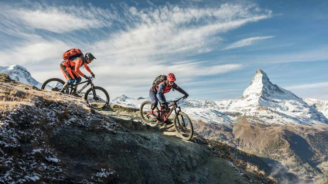 Highest railway - Photo story Zermatt [GPS-Download]: The quiet side of the Mattertal