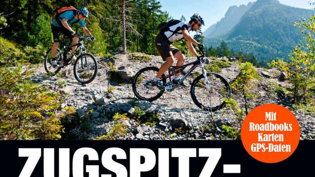GPS data for the BIKE Guide: Zugspitz region