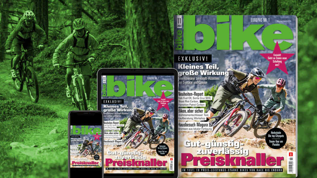 Die aktuelle Ausgabe: BIKE 11/2022 – jetzt lesen!