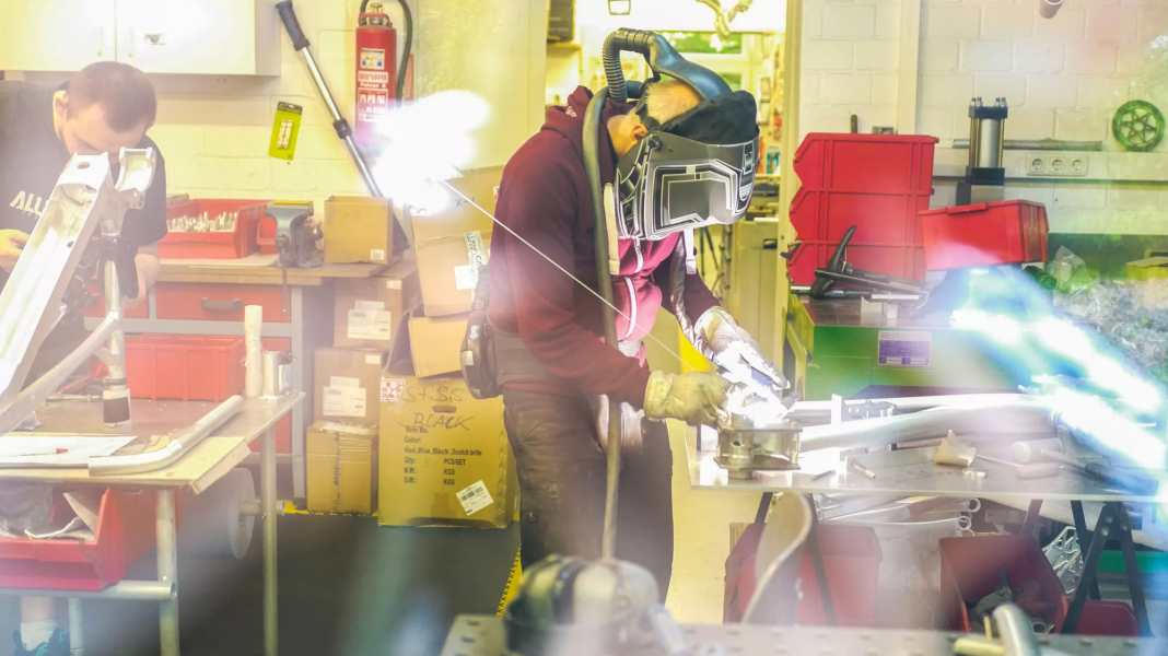 Bike Project Europe: Alutech builds the frame for the European bike